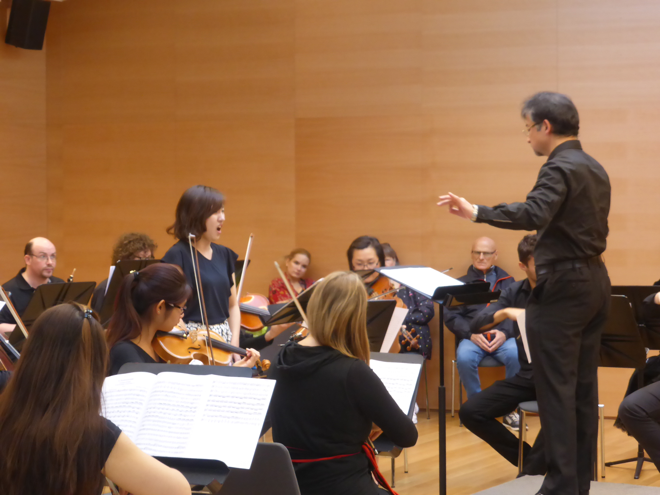 オーケストラを使った講習